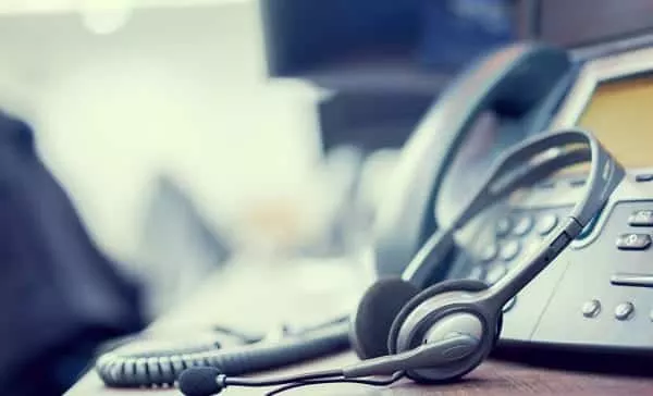 Top am Telefon